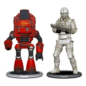 Fallout Nukatron & Synth Syndicate Collectibles 7 cm Mini Figure 2 Pack