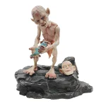 Lord of the Rings Electronic Talking Gollum Figure with Interchangeable Heads Toy Biz 2003