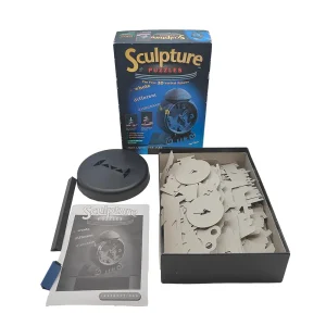 Sculpture Puzzles 3D Vertical Jigsaw The Clock Really Useful Games 1995