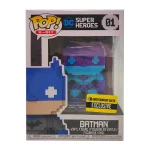 Funko Pop DC Super Heroes 8 Bit Batman #01 Vinyl Figure 2018 Entertainment Earth Exclusive