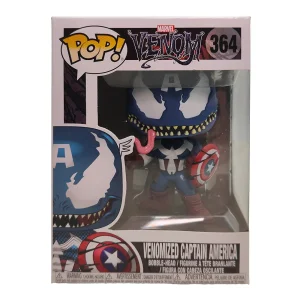 Funko Pop Marvel Venomized Captain America #364 Vinyl Figure 2018