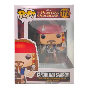 Funko Pop Pirates Of The Caribbean Captain Jack Sparrow #172 Vinyl Figure 2016