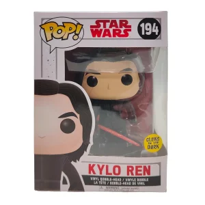Funko Pop Star Wars Kylo Ren Glow In The Dark #194 Vinyl Figure 2017