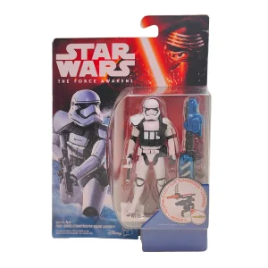 Star Wars First Order Stormtrooper Squad Leader The Force Awakens 3.75 Inch Action Figure Hasbro 2015