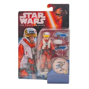 Star Wars X-Wing Pilot Asty The Force Awakens 3.75 Inch Action Figure Hasbro 2015