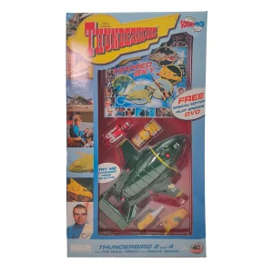 Thunderbirds Soundtech Thunderbird 2 And 4 With Mole Firely And Rescue Vehicle Vivid Imaginations 2004