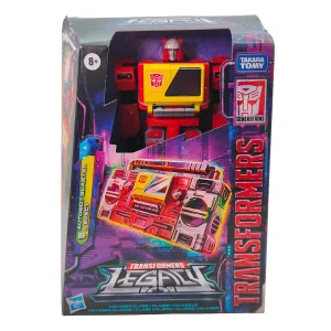 Transformers Legacy Autobot Blaster & Eject Voyager Class Action Figure Hasbro 2022