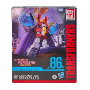 Transformers Studio Series 86-12 Coronation Starscream Leader Class Action Figure Hasbro 2022