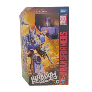 Transformers War for Cybertron Kingdom Cyclonus Voyager Class Action Figure Hasbro 2020