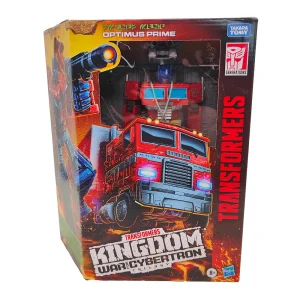 Transformers War for Cybertron Kingdom Optimus Prime Leader Class Action Figure Hasbro 2020