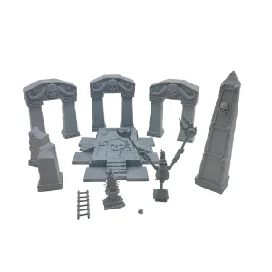 Warhammer Fantasy Arcane Ruins Terrain Parts Unpainted Games Workshop 2007 64-11