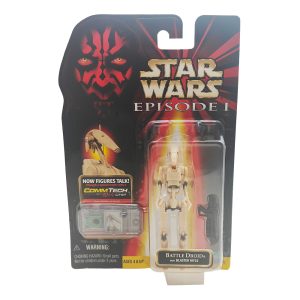 Star Wars Episode 1 Battle Droid CommTech Chip 3.75 Inch Action Figure Hasbro 1998