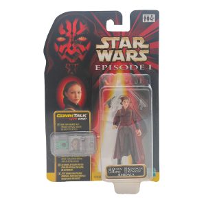 Star Wars Episode 1 Queen Amidala CommTech Chip 3.75 Inch Action Figure Hasbro 1999