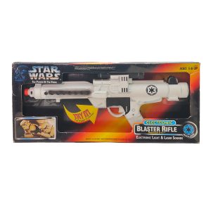 Star Wars Power Of The Force Electronic Blaster Rifle BlasTech E-11 Hasbro 1997